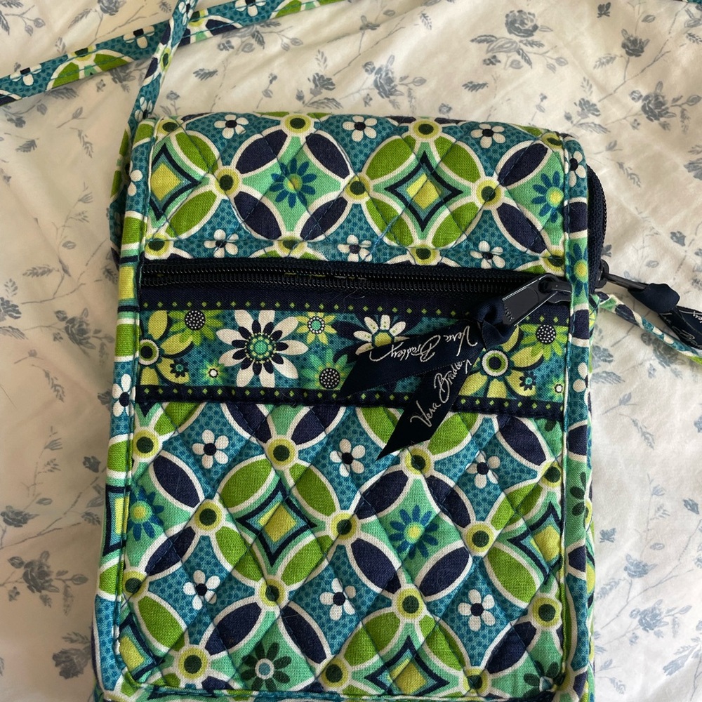 Vera Bradley Floral Geometric Crossbody Bag